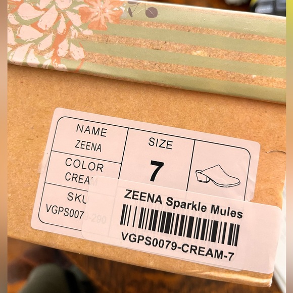 Zeena sparkle mules by Very G - Picture 5 of 5